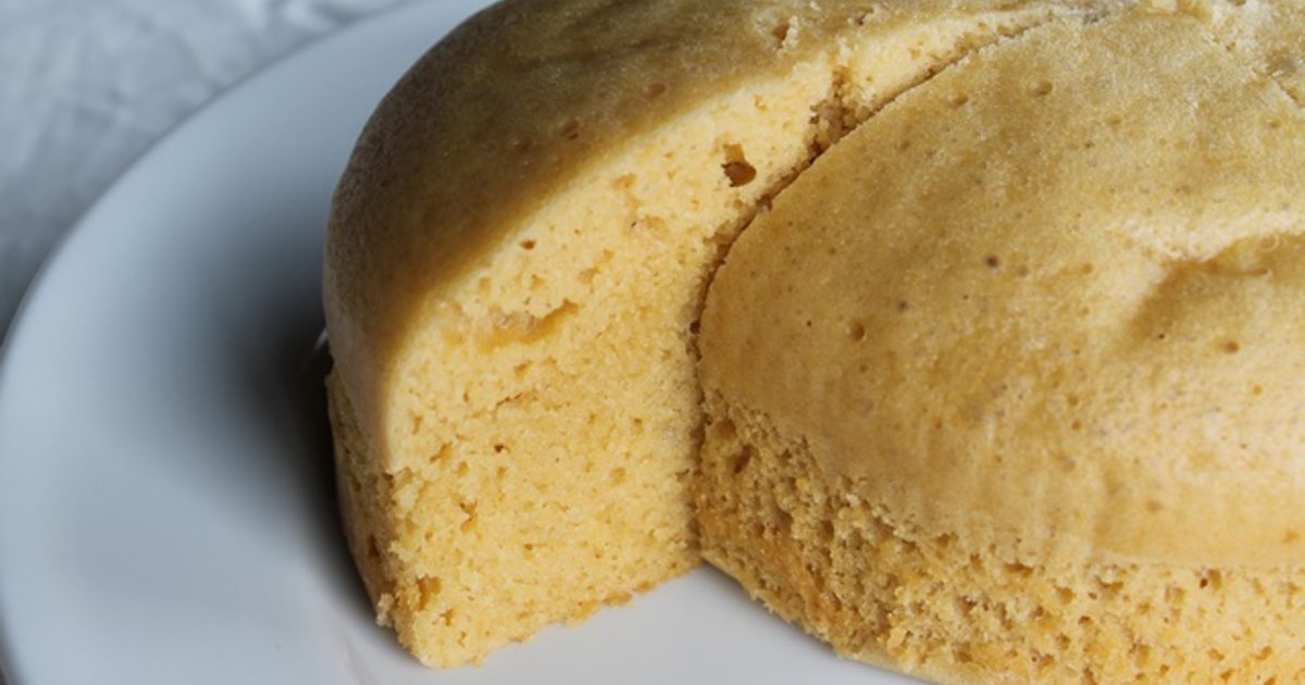 Steamed chinese sponge cake, ji dan gao (simple version) - Recipe Petitchef